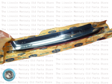 Molding Rear 1/4 Panel Bumper Guard Outline Stainless LH- NOS